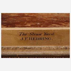 John Frederick Herring II., attr., ”Der Strohhof”