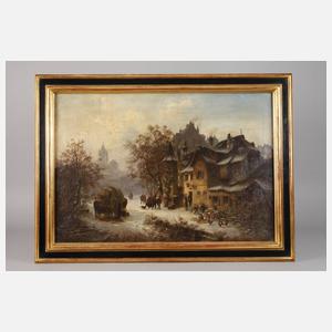 Heinrich Höfer, Nürnberg im Winter