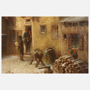 Heinrich Höfer, Nürnberg im Winter