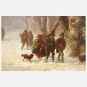 Heinrich Höfer, Nürnberg im Winter