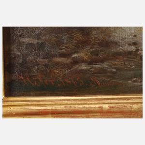 Heinrich Höfer, Nürnberg im Winter