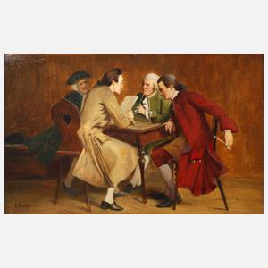 August Knoop, Die Briefleser