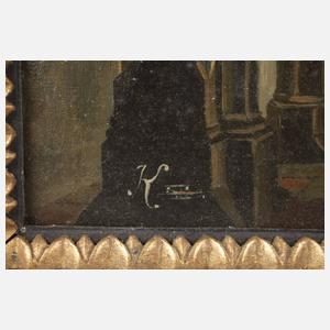 Koch, attr., Kircheninterieur