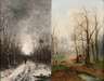 L. Mercier, Paar Landschaften