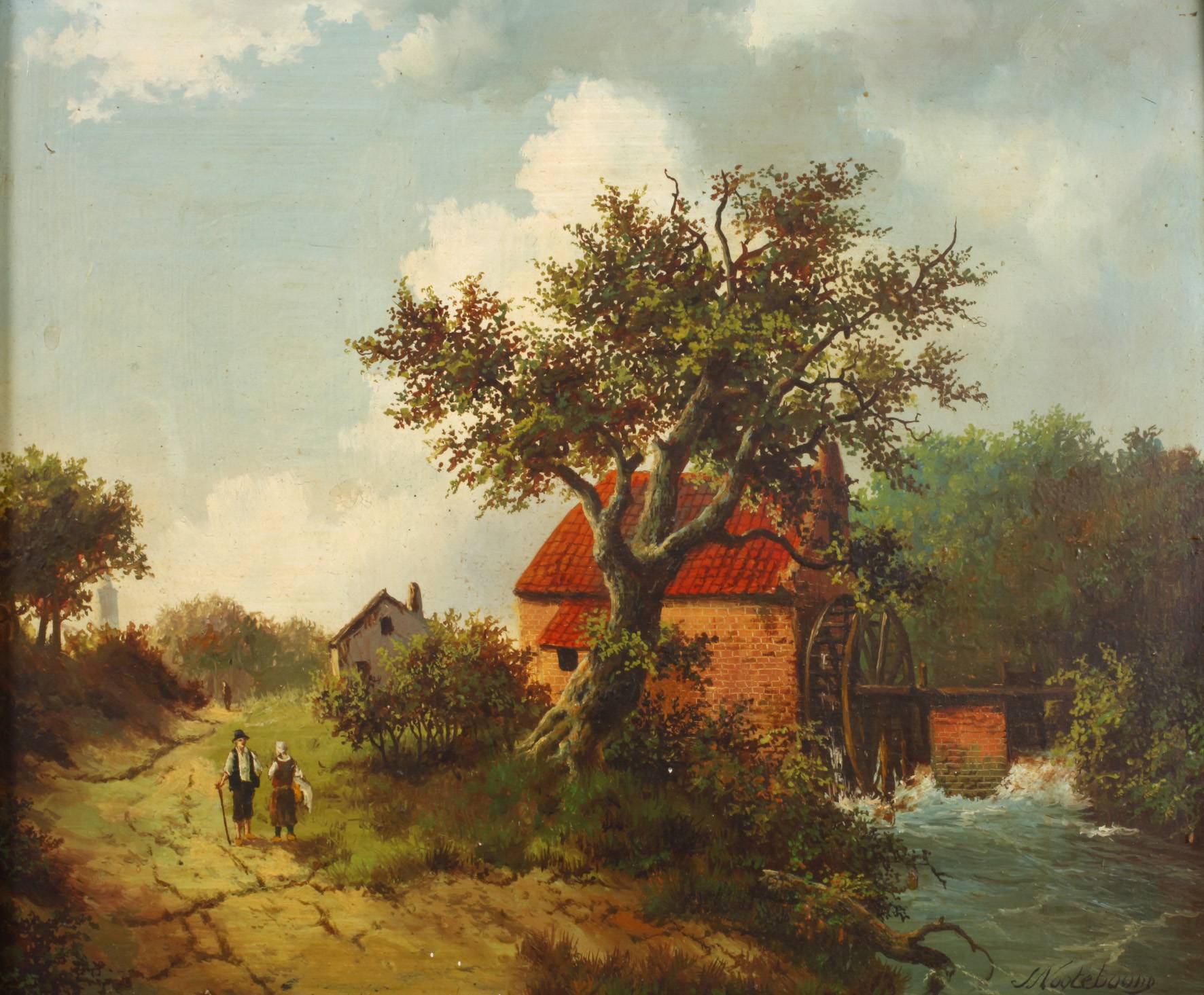 Jacobus Nooteboom, Mühle am Fluss