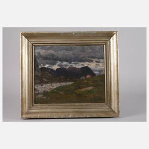 Adelsteen Normann, Abend am Fjord