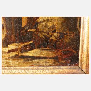 Prof. Max Thedy, attr., Hinterhofidylle