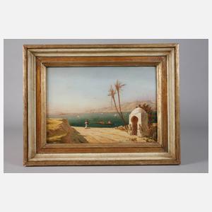 Prof. Carl von Werner, Orientalische Flusslandschaft