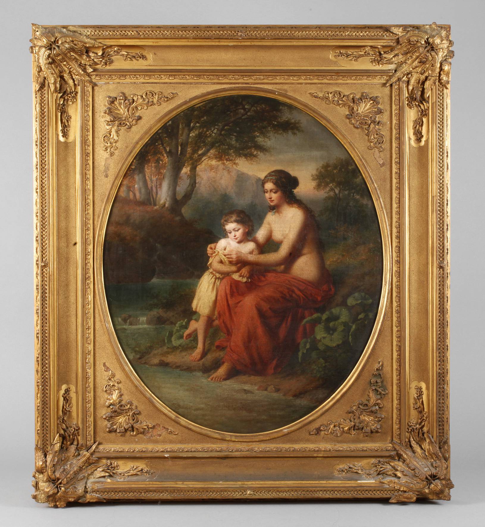 Julius Weyde, Mutter mit Kind