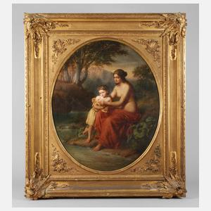 Julius Weyde, Mutter mit Kind