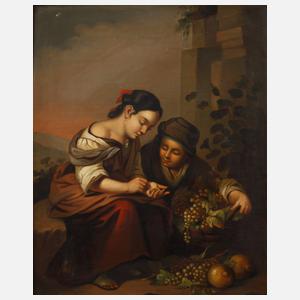 ”Die kleine Fruchthändlerin” nach Esteban Murillo