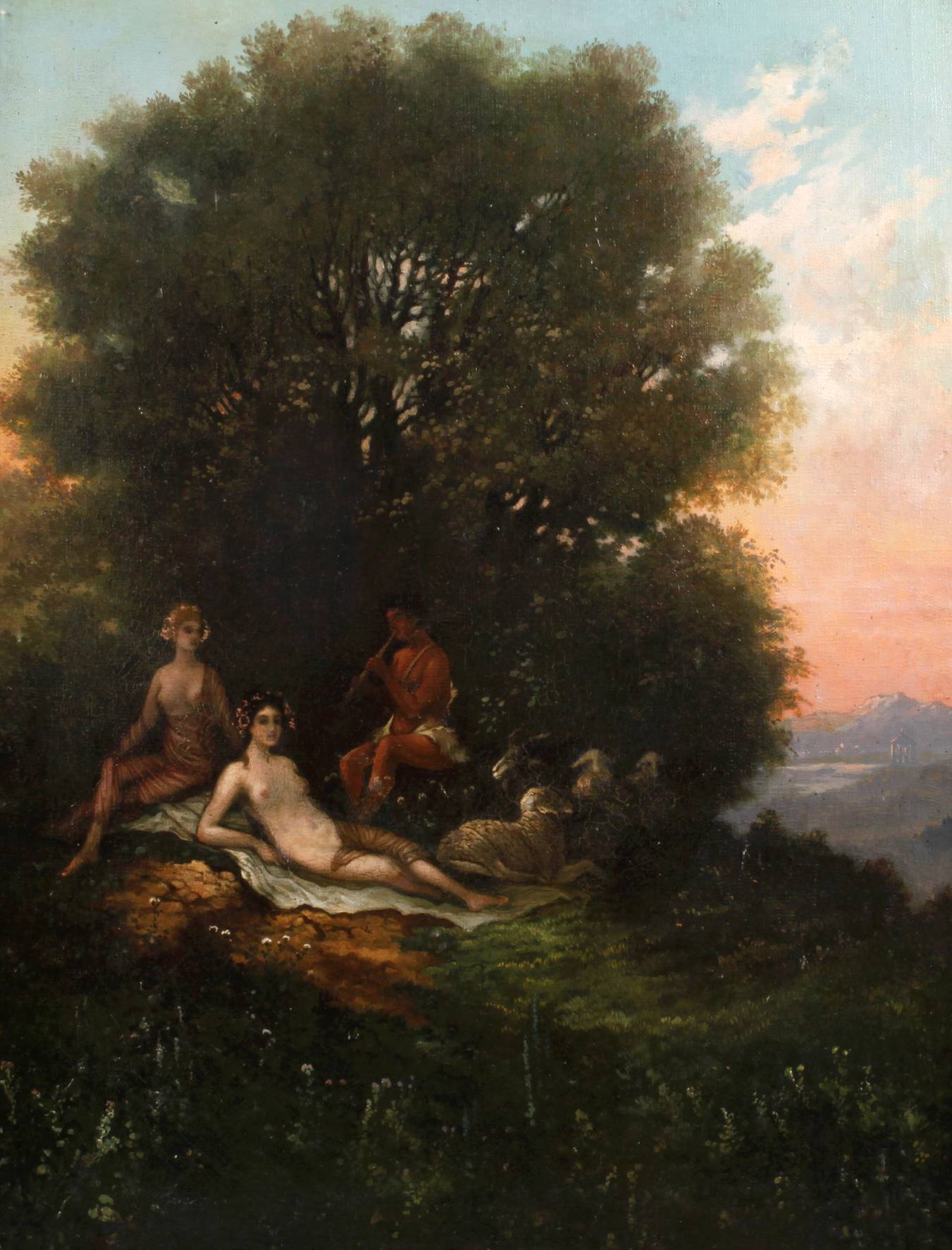 Arkadische Hirtenszene