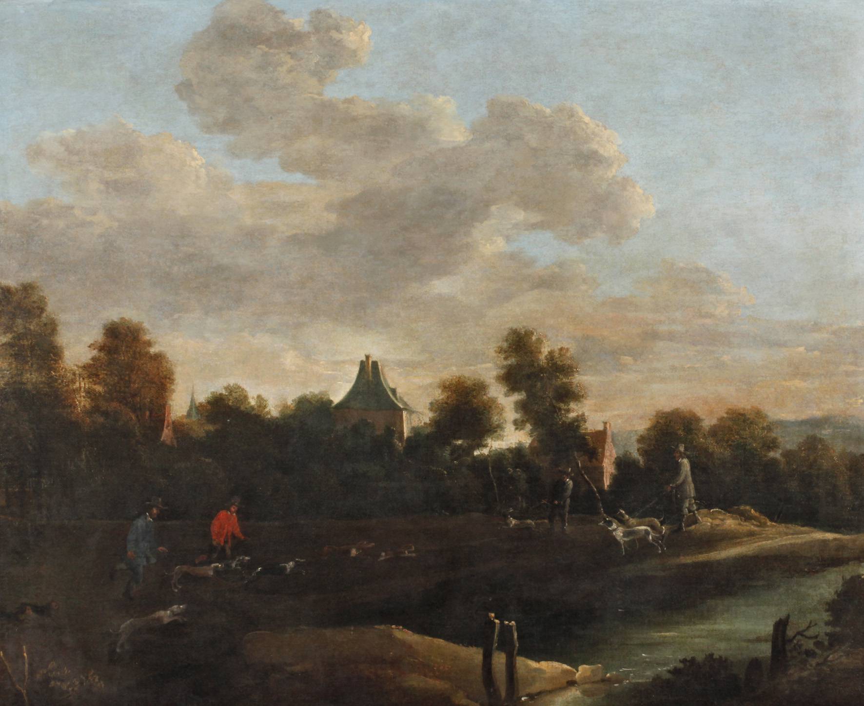 Niederländische Hasenjagd