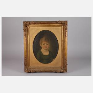 Paar Kinderportraits Biedermeier