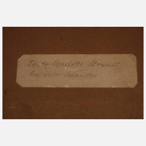 Paar Kinderportraits Biedermeier