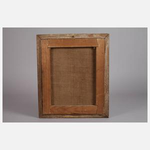 Dame im blauen Kleid, Biedermeier