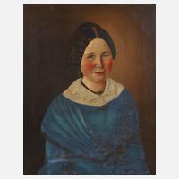 Dame im blauen Kleid, Biedermeier111