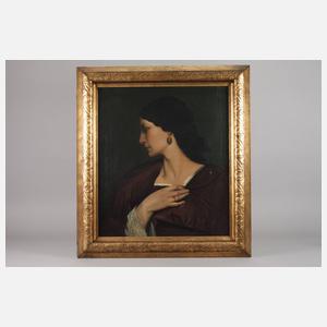”Nanna”, Damenportrait nach Feuerbach