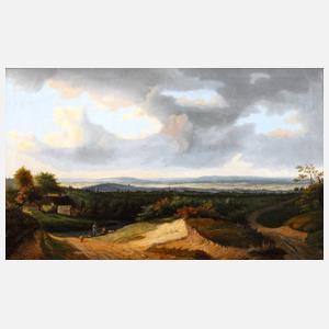 Spätromantiker, Schäfer in Gewitterlandschaft