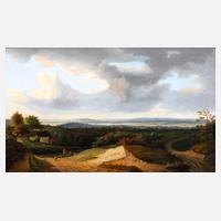 Spätromantiker, Schäfer in Gewitterlandschaft111