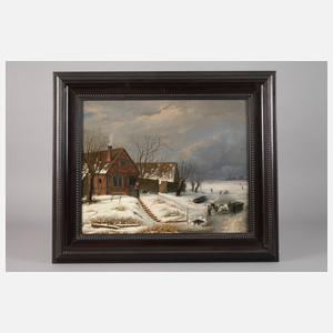 Norddeutsche Winterlandschaft