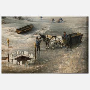 Norddeutsche Winterlandschaft