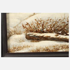 Norddeutsche Winterlandschaft