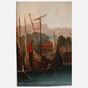 Ansicht Istanbul, Moschee am Wasser