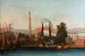 Ansicht Istanbul, Moschee am Wasser
