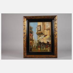 Franz Abony, Orientalische Straßenszene