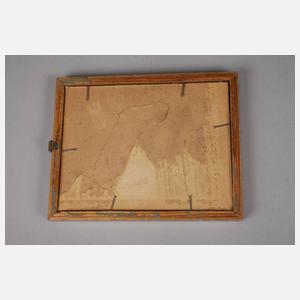 Eduard Asbeck, winterliche Straße