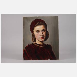 Franz Aumer, attr., Damenportrait