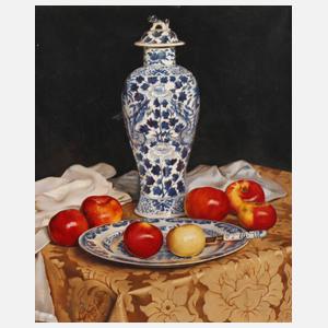 Franz Aumer, attr., Stillleben mit China-Vase