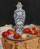 Franz Aumer, attr., Stillleben mit China-Vase
