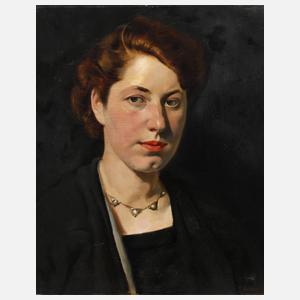 Franz Aumer, Damenportrait