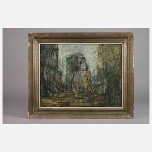 Kurt Bentz, ”Zerstörte Kirche”