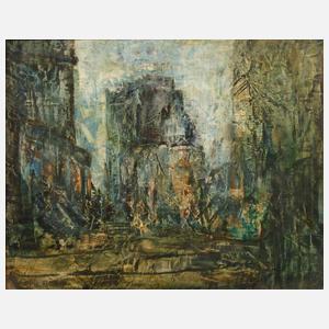 Kurt Bentz, ”Zerstörte Kirche”