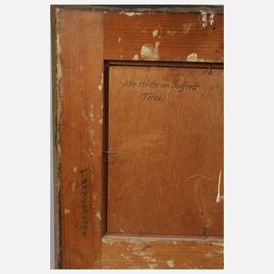 Ernst Bröcker, ”Alte Hütte am Guffert”