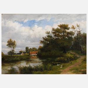 Prof. Franz Bunke, Sommer in Mecklenburg