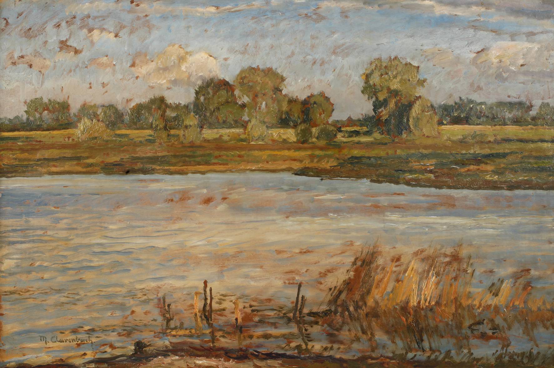 Prof. Max Clarenbach, Flusslandschaft