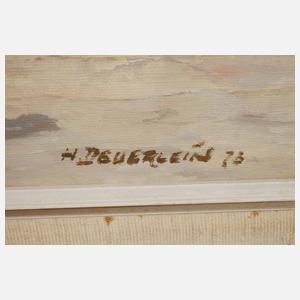 Hch. Deuerlein, zwei Gemälde Alt-Helmbrechts