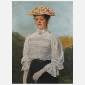 Conrad Fehr, Mädchenportrait