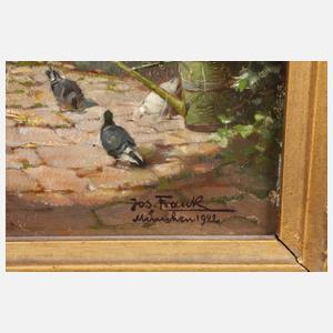 Josef Frank, Der Zeitungsartikel