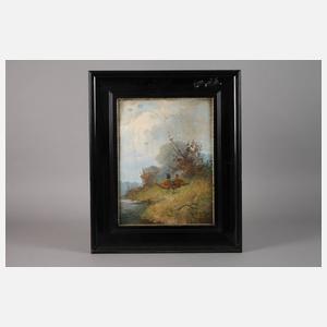 Eugen Frank-Colon, Fasane am Seeufer