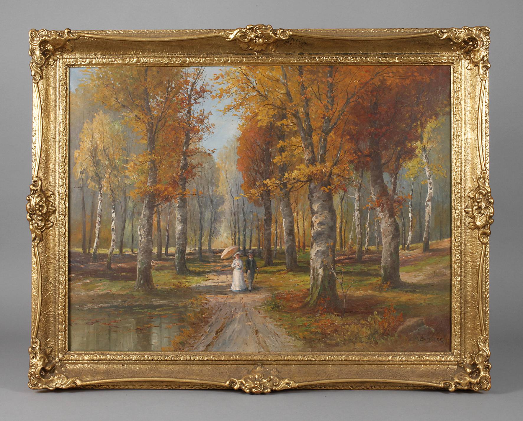 B. Gambert, Waldspaziergang