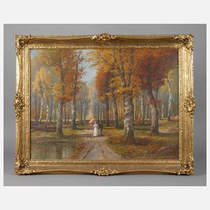 B. Gambert, Waldspaziergang