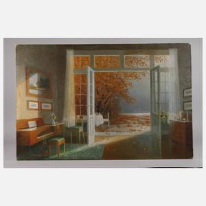 Paul Gehrmann, Biedermeierinterieur