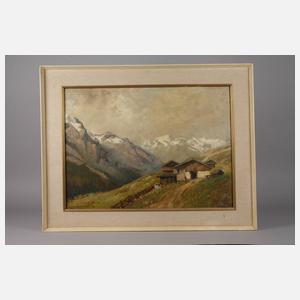 Karl Gross-Sattelmair, Blick zur Kaserstattalm