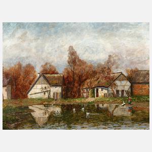 Prof. Martin Gscheidel, ”Dorfidyll”