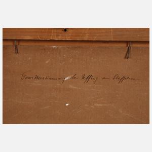 Heinrich Gutjahr, ”Gewitterstimmung bei Uffing ...”